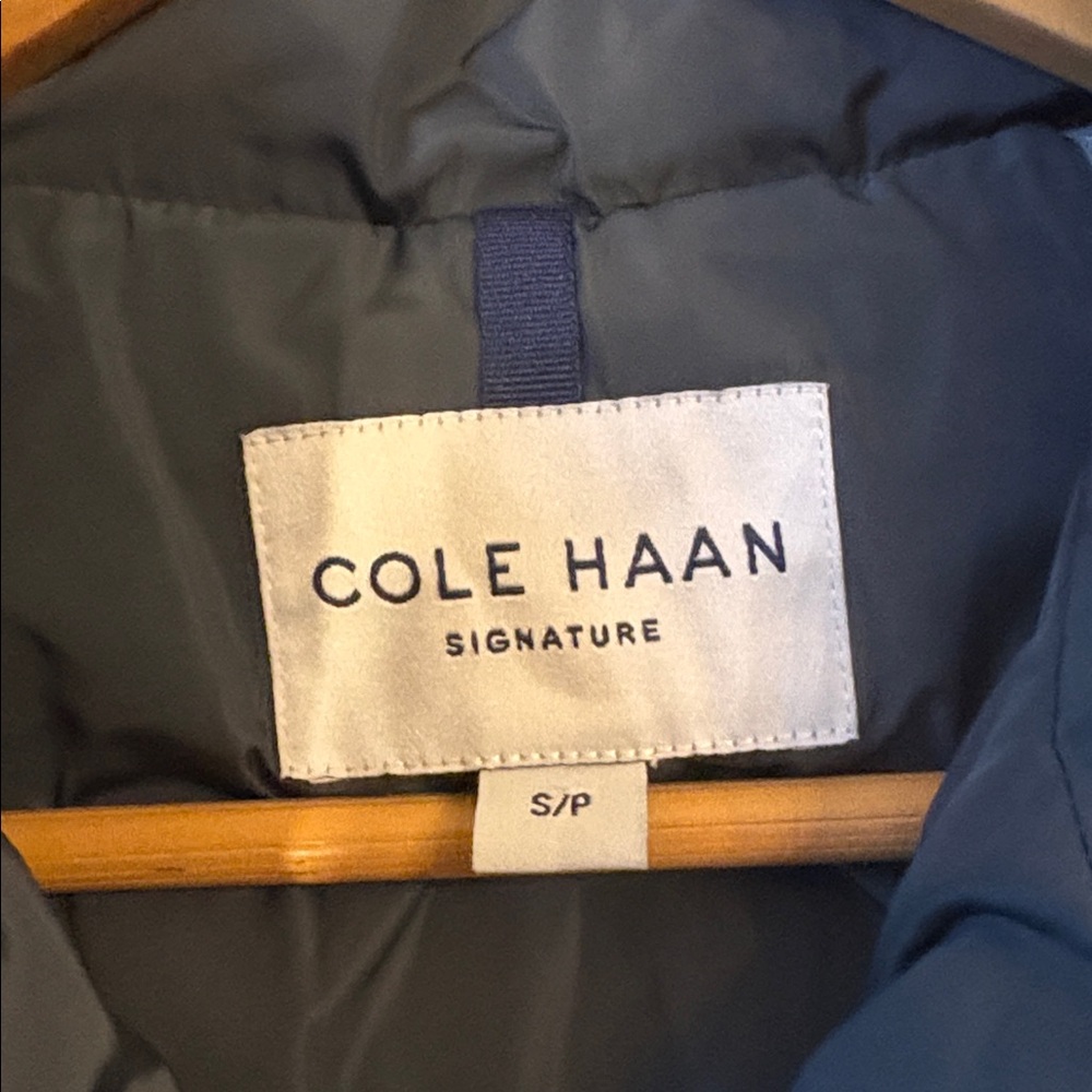 Cole Haan Hooded Down Puffer Coat - Picture 11 of 16